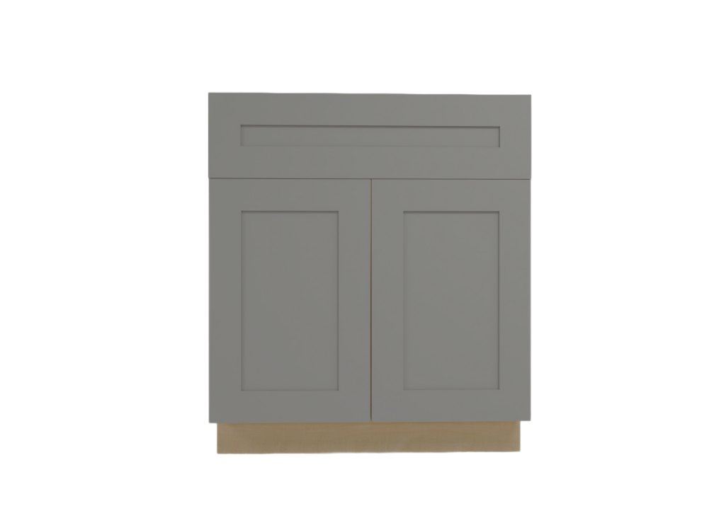 ShakerGrey-Base Cabinet-B24