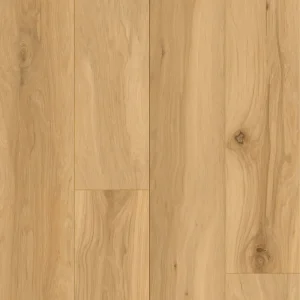 Cypress 6.5mm waterproof SPC vinyl plank flooring in warm natural oak wood look