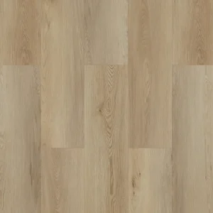 Natural beige oak 8mm SPC flooring plank pattern