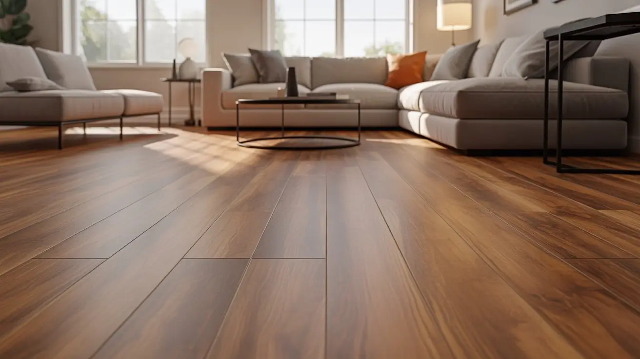 laminate flooring in modern living room