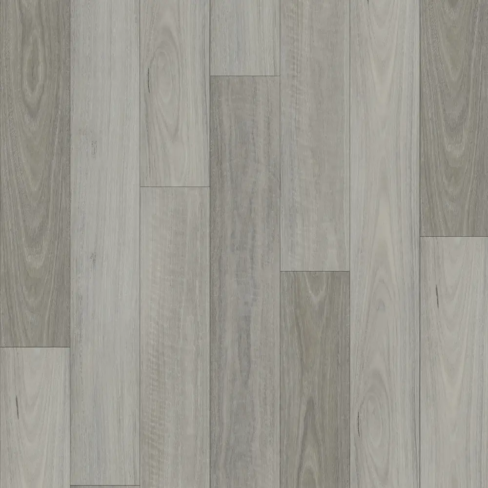 Soft greige wood-look 8mm SPC flooring plank pattern