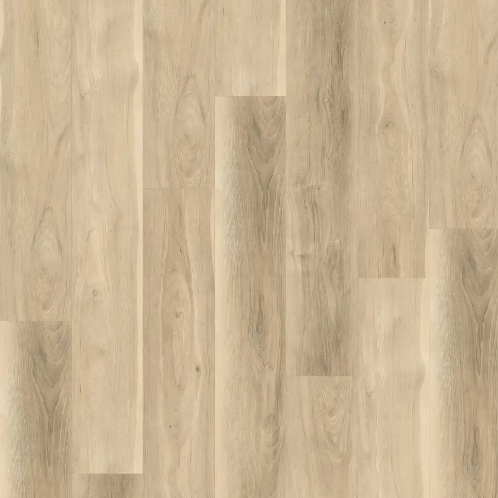 Natural light oak-look 8mm SPC flooring plank pattern