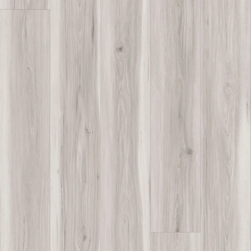 Redwood Haven hybrid resilient flooring with medium brown wood grain and natural rustic character