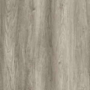 Venice 7mm waterproof SPC vinyl plank flooring in soft gray beige wood look