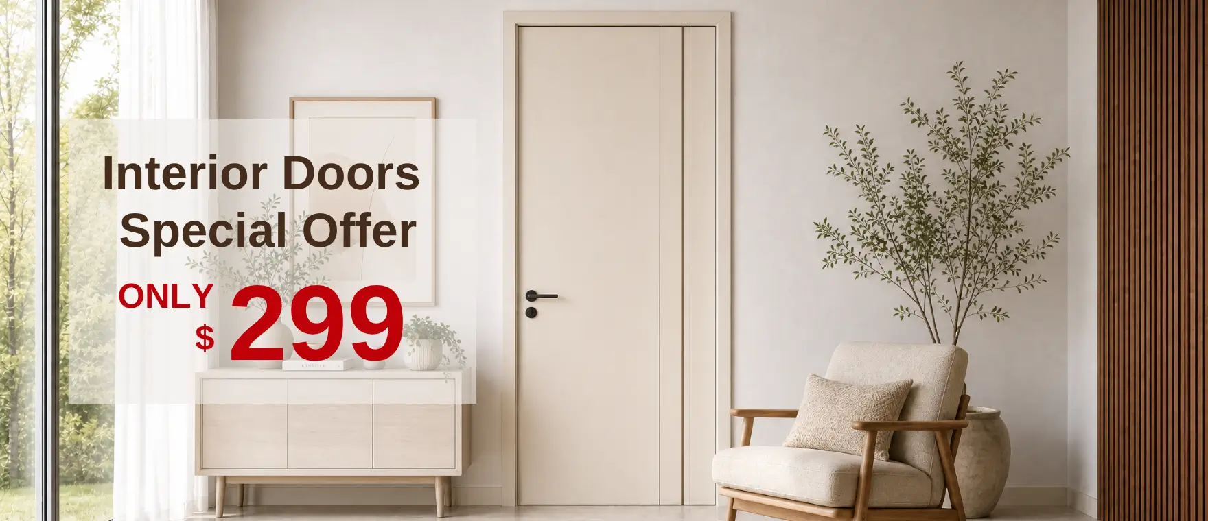 CasaPro interior doors special offer starting at $299